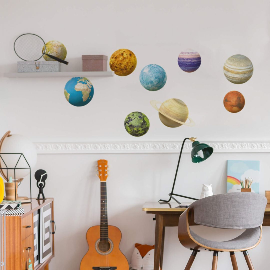 Wandtattoo Michel Agullo - Planeten Set