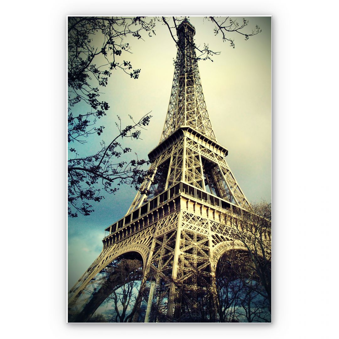 Wandbild Paris Eiffelturm - trenddeko.ch
