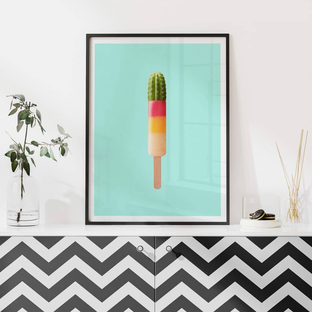 Poster Loose - Kaktuseis - trenddeko.ch