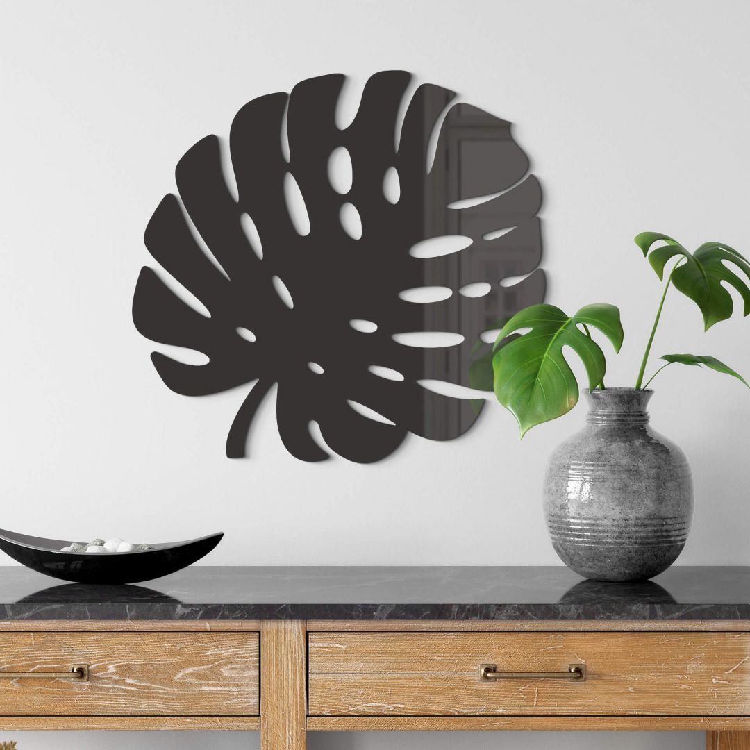 Acryldeko - Blatt Monstera 02 - trenddeko.ch