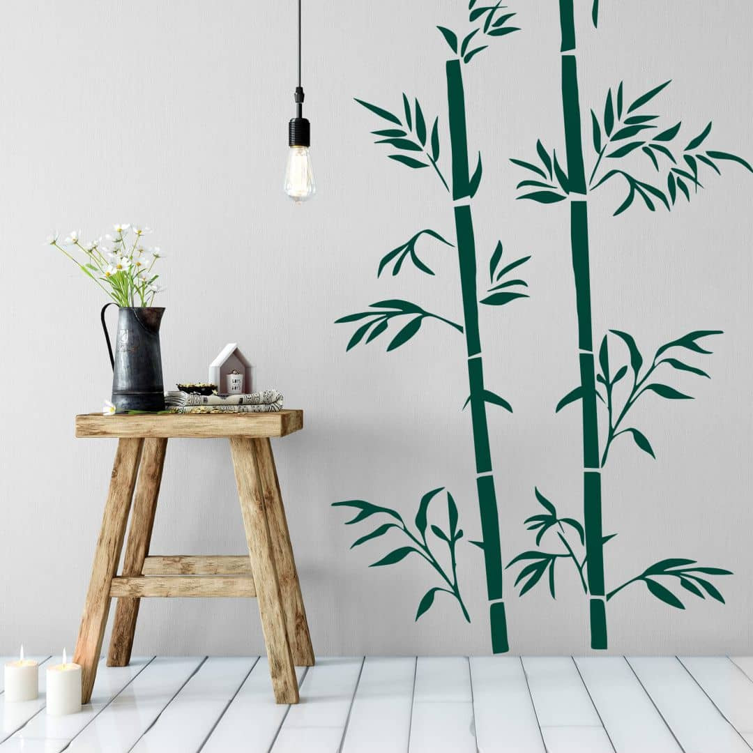 bambus orkide Bambus hvitt plantesett – hvit Amabilis orkide Ø9cm + grønn plante main image 1