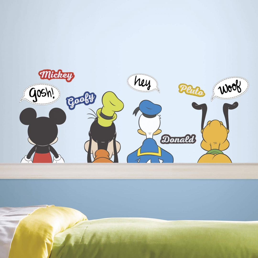 Wandsticker Disney Mickey Mouse Und Seine Freunde