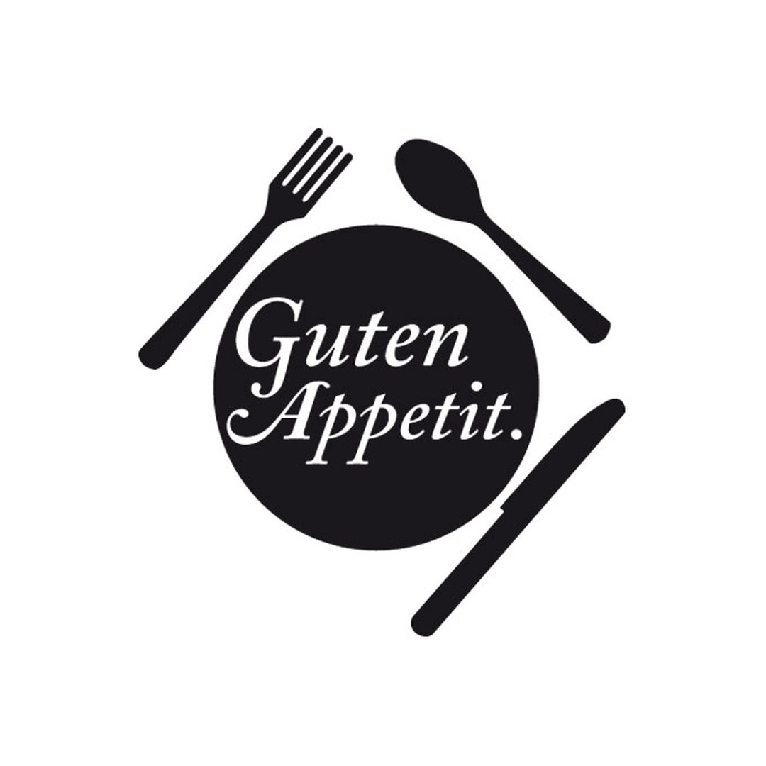 A572 Wandtattoo „Guten Appetit“ – 120x47 Cm, Gold, Aus Vinyl, Selbstklebend, Für Wand & Möbel