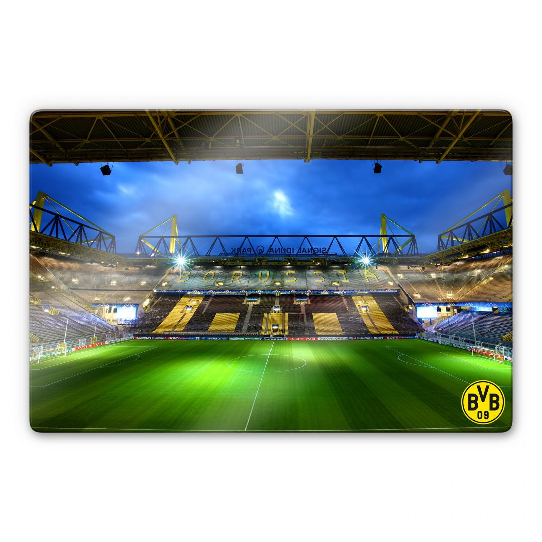 Glasbild Bvb Signal Iduna Park Trenddeko Ch