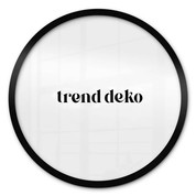 Holz Bilderrahmen schwarz - Rund