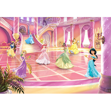 Fototapete Disney Princess Glitzerparty
