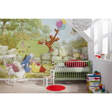 Fototapete Winnie Pooh Ballooning