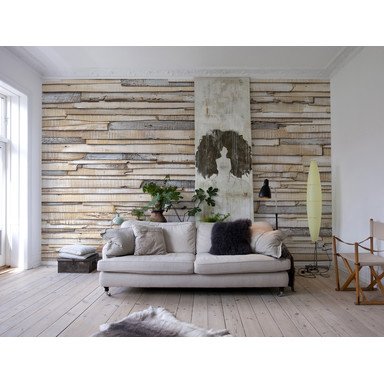 Elegantes Tapete In Holzoptik Bilder