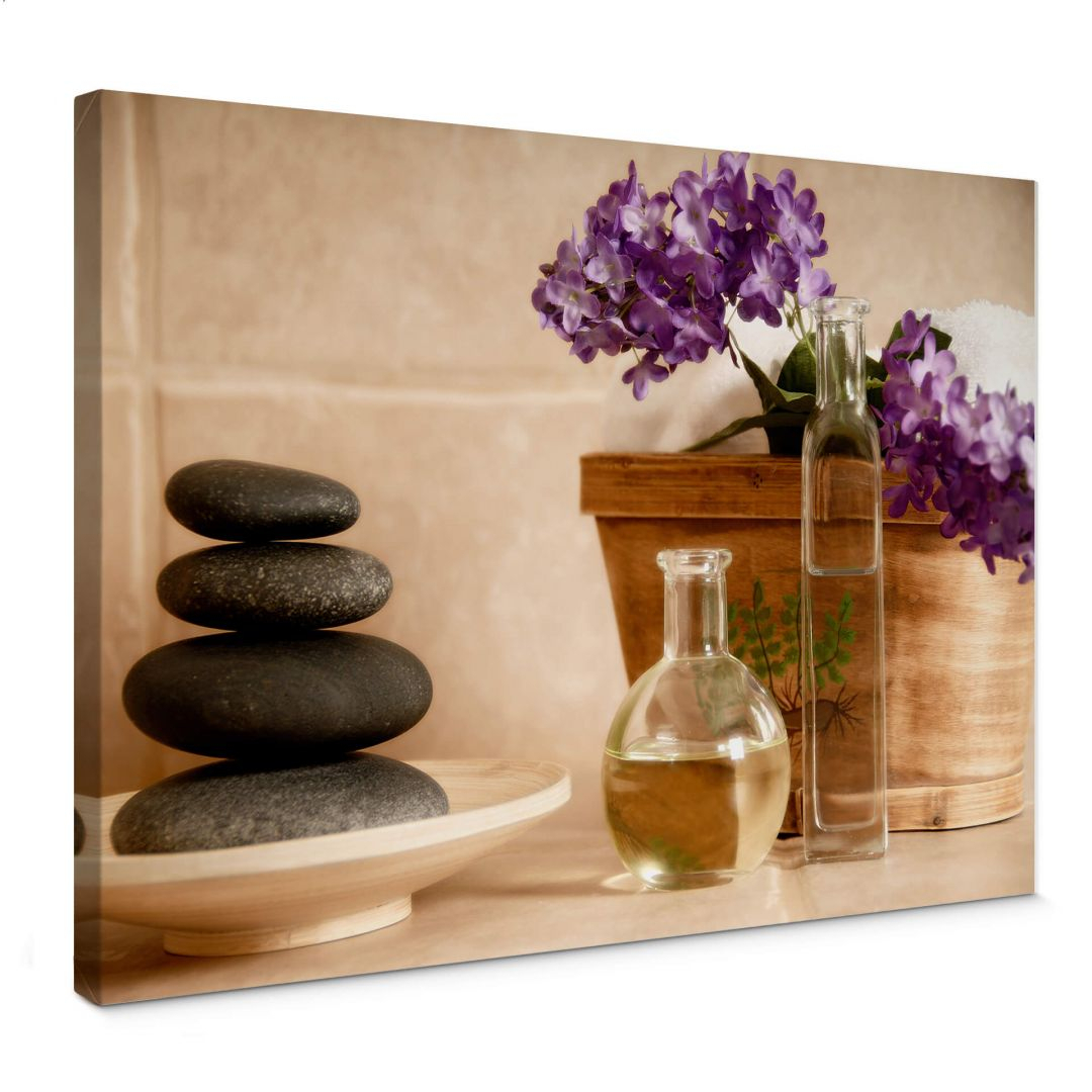 Leinwandbild Spa Atmosphäre