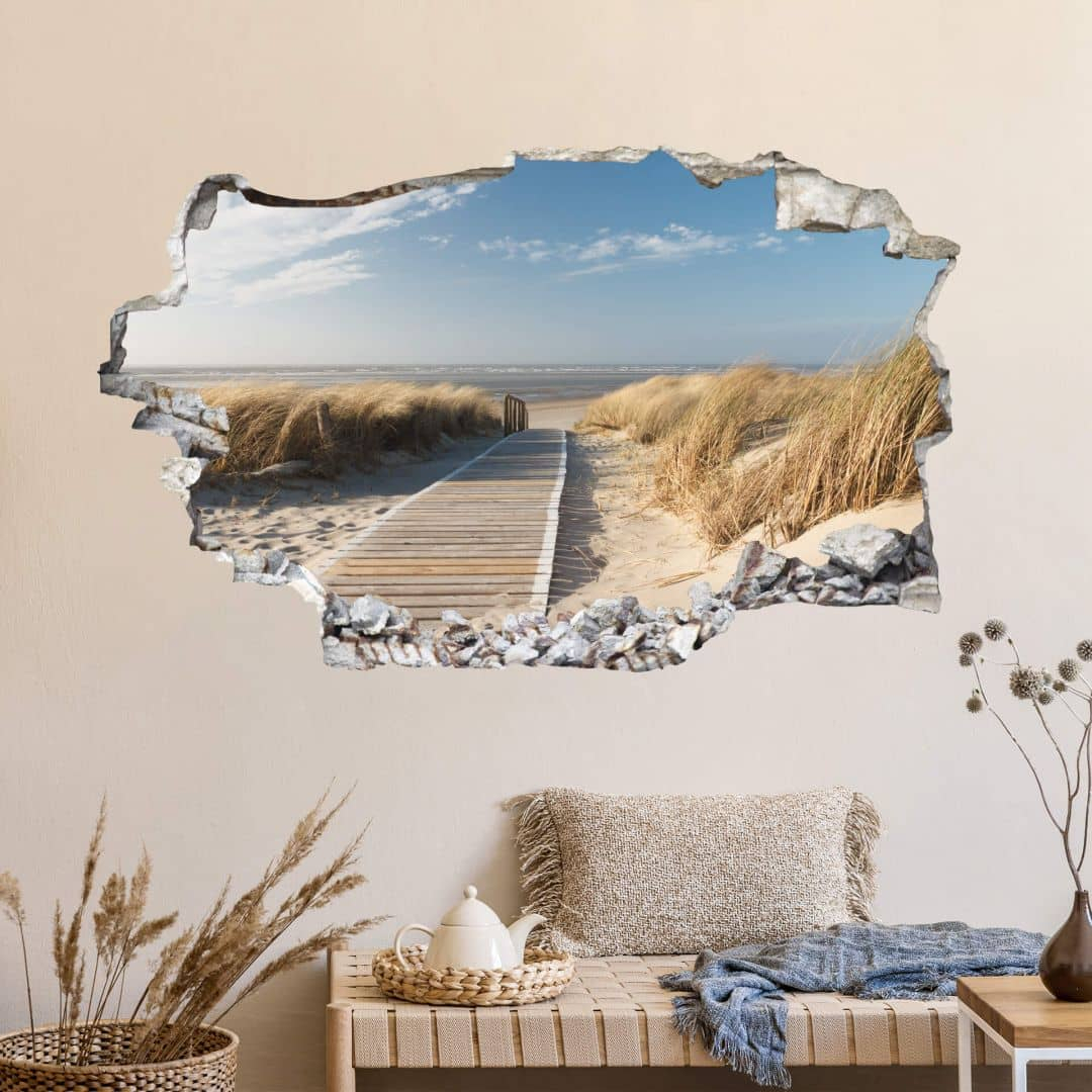 3D Wandtattoo - An der Ostsee
