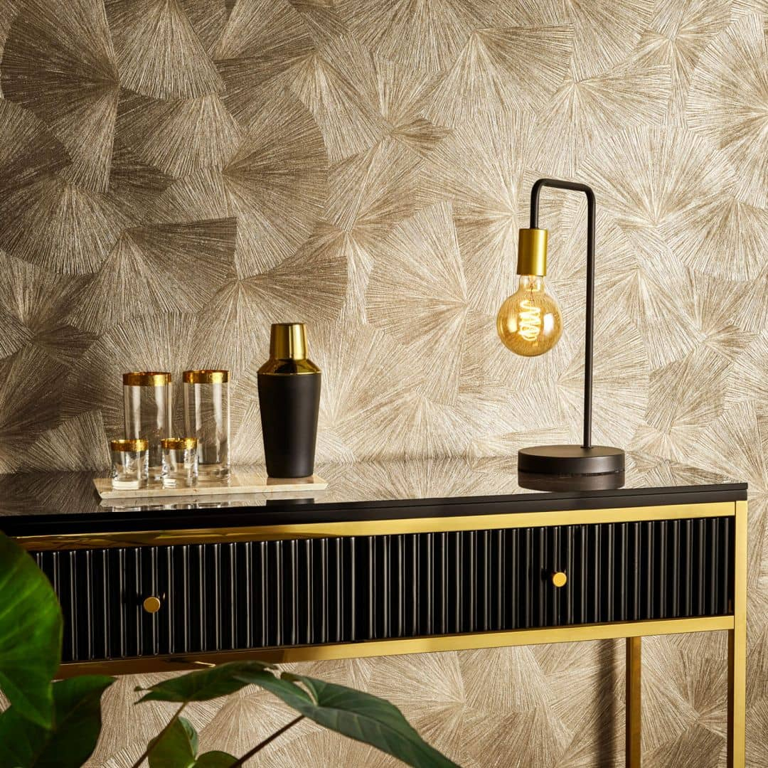 Guido Maria Kretschmer Vliestapete Fashion for Walls ocker - Luxus Hintergründe Tapete