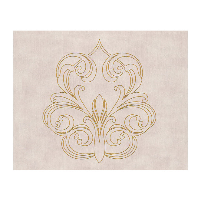 Architects Paper besticktes Panel Nobile metallic, lila
