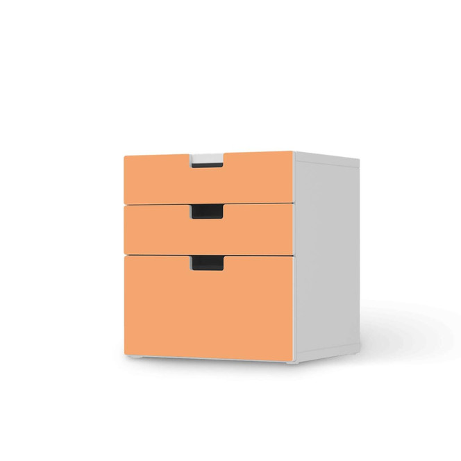 Folie IKEA Stuva / Malad Kommode - 3 Schubladen - Orange Light- Bild 1