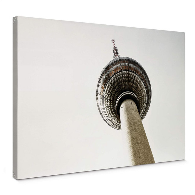 Leinwandbild Der Fernsehturm
