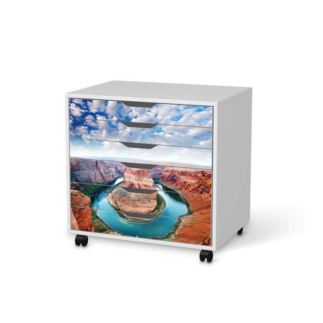 Möbelfolie IKEA Alex Rollcontainer 6 Schubladen - Grand Canyon- Bild 1