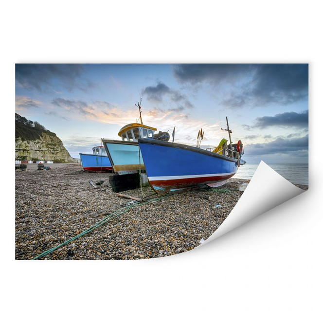 Wallprint Fischereiboote