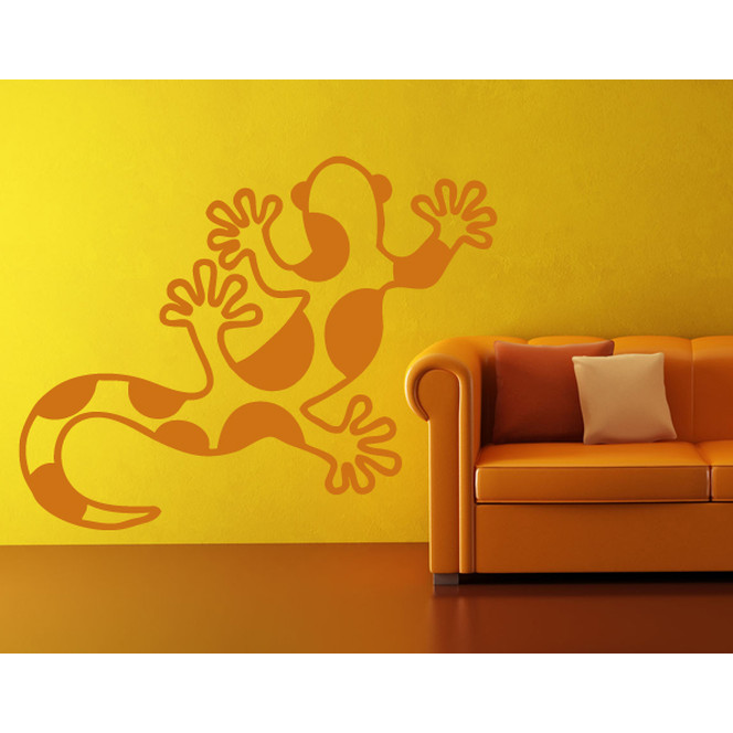 Wandtattoo Gecko