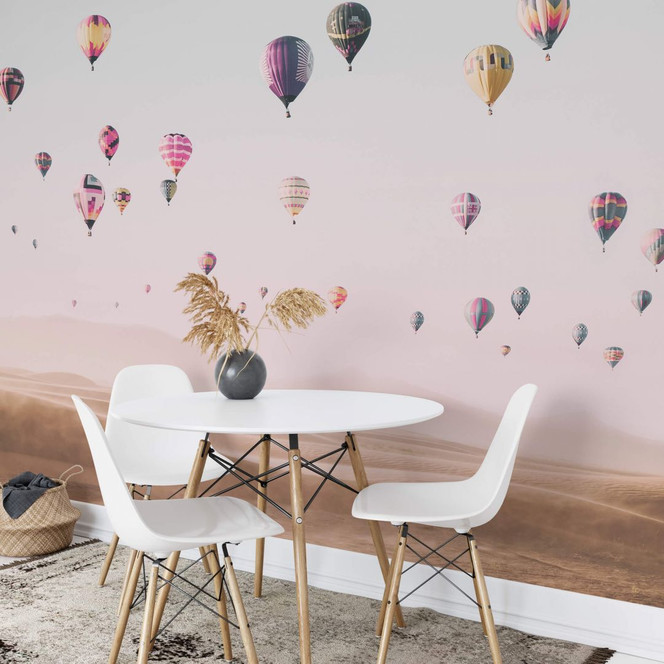 Fototapete Sisi & Seb - Heissluftballons - 384x260cm - Bild 1
