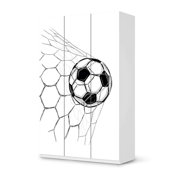 Möbelfolie IKEA Pax Schrank 236cm Höhe - 3 Türen - Eingenetzt- Bild 1