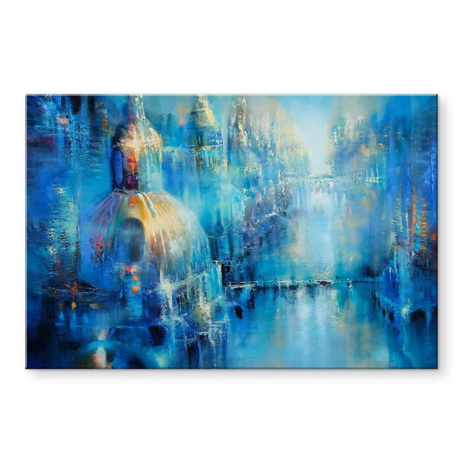 Acrylglasbild Schmucker - Die alte Stadt