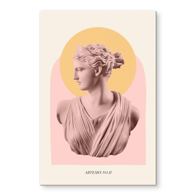 Acrylglasbild Statue der Göttin Artemis - Grace Digital Art