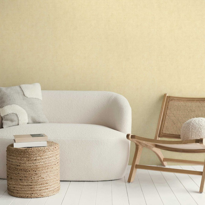 Betonoptik-Tapete Beige - Moderne Vliestapete in Putz-Optik