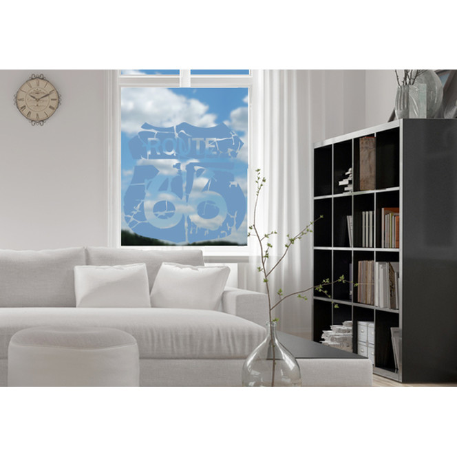 Glasdekor Route 66 - Bild 1