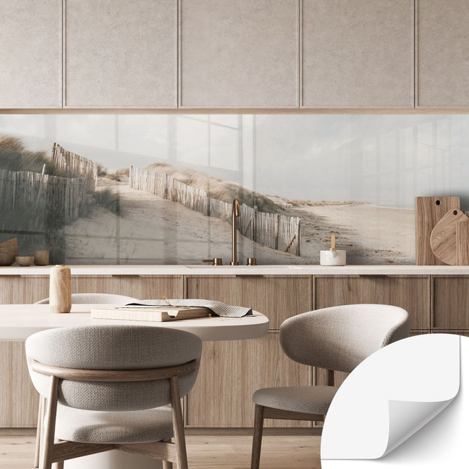 Selbstklebende Küchenrückwand Dünenlandschaft an der Nordsee - Annie