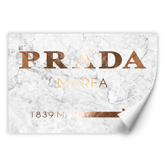 Wallprint Kupferoptik - Prada Marfa