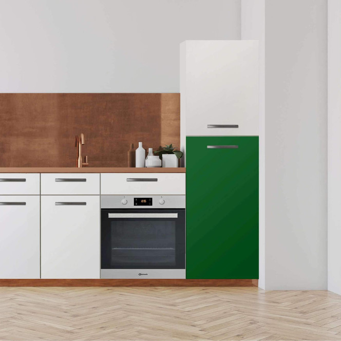 Klebefolie - Hochschrank (60x120cm) - Grün Dark- Bild 1