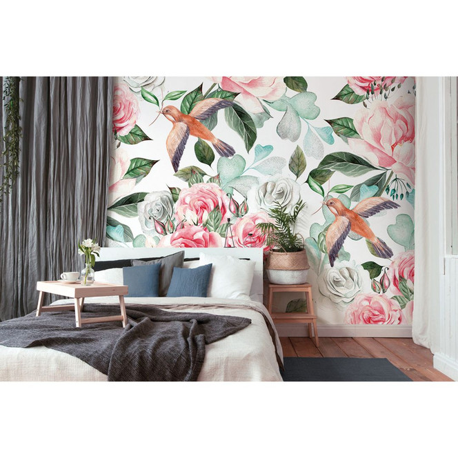 Livingwalls Fototapete Designwalls Paradise Blumen - Bild 1