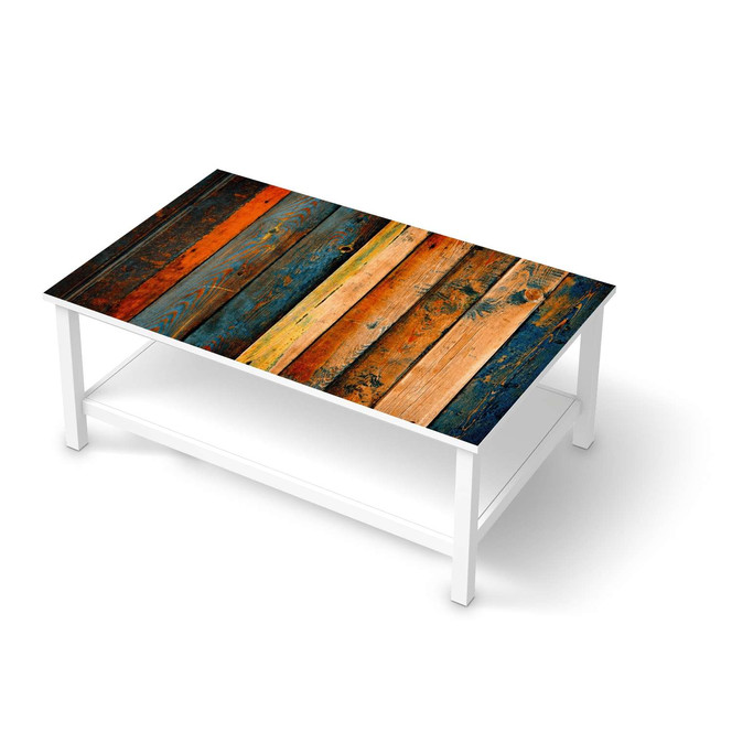 Möbelfolie IKEA Hemnes Tisch 118x75cm - Wooden- Bild 1