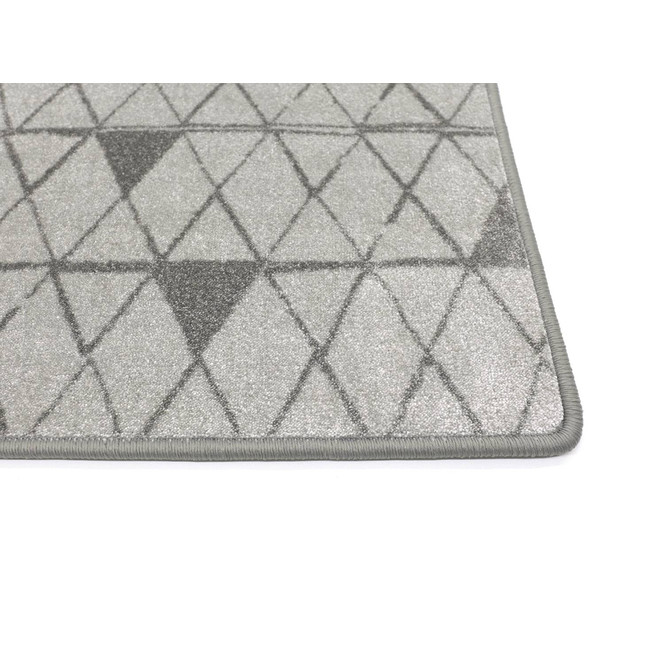 Noah Mila Kettelteppich in Silber