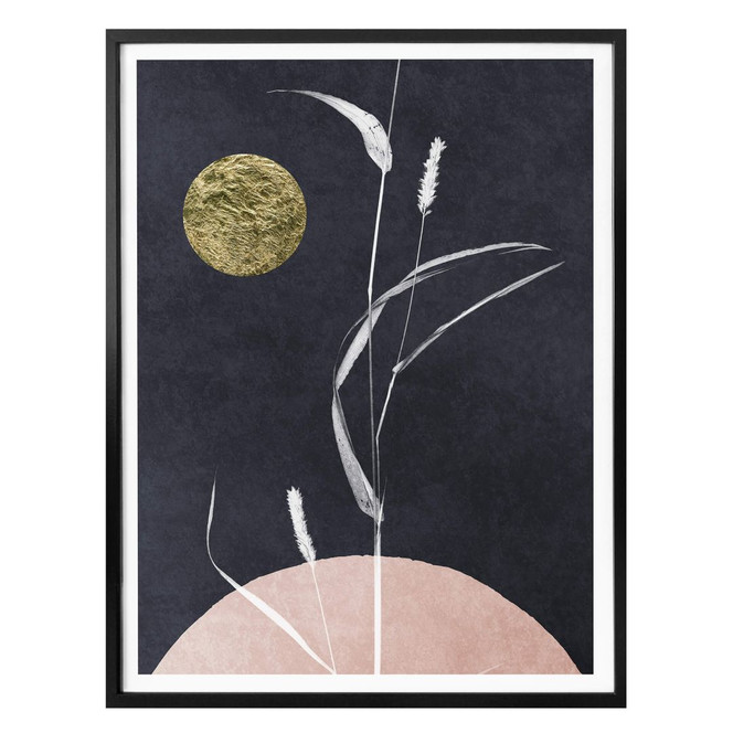 Poster Kubistika - Vollmond