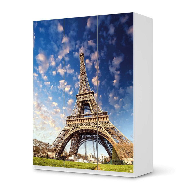 Folie IKEA Pax Schrank 201cm Höhe - 3 Türen - La Tour Eiffel- Bild 1
