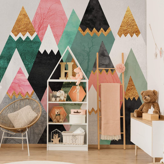 Fototapete Fredriksson - Bunte Berge