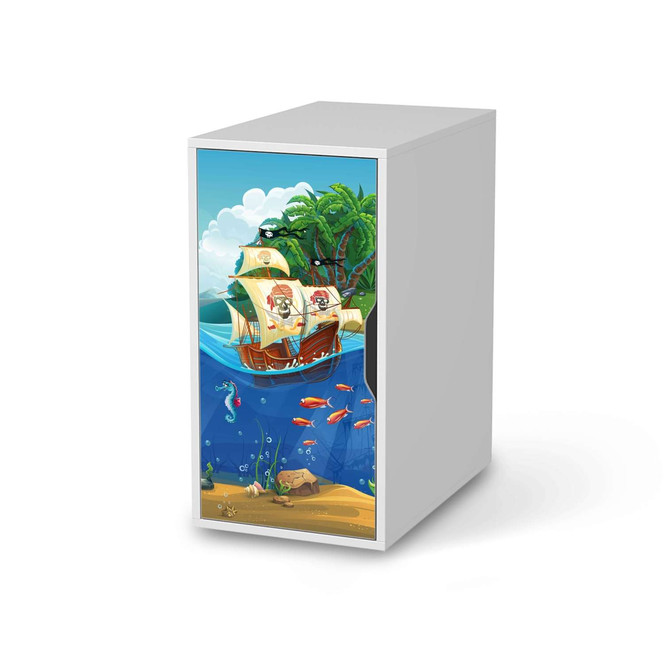 Möbelfolie IKEA Alex Schrank - Pirates- Bild 1