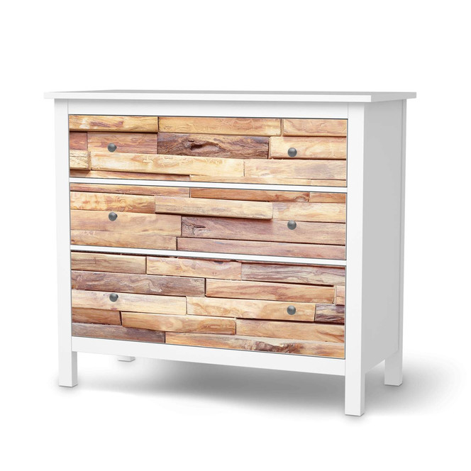 Möbelfolie IKEA Hemnes Kommode 3 Schubladen - Artwood- Bild 1