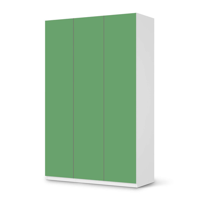 Möbelfolie IKEA Pax Schrank 236cm Höhe - 3 Türen - Grün Light- Bild 1
