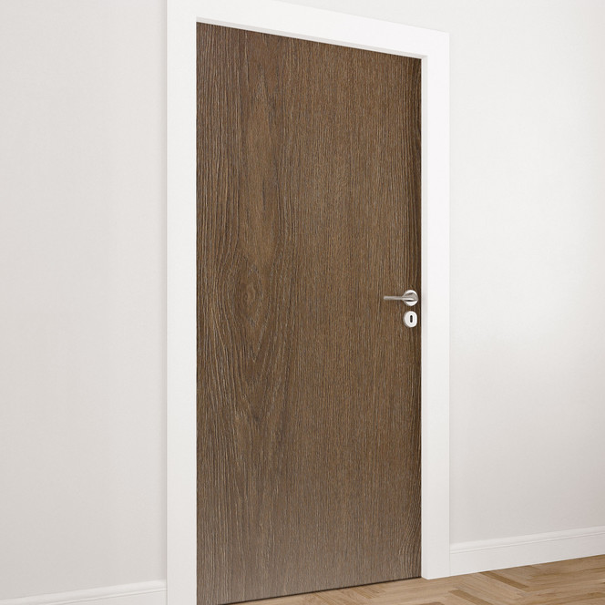 Türfolie Holz Nussbaum, Holzoptik