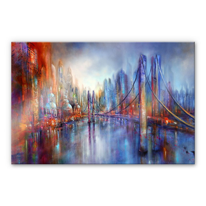 Acrylglasbild Schmucker - Unterwegs