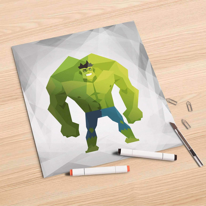 Folienbogen (30x30cm) - Mr. Green- Bild 1