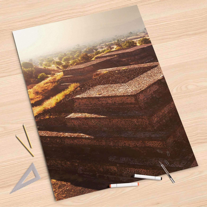 Folienbogen (80x120cm) - Teotihuacan- Bild 1