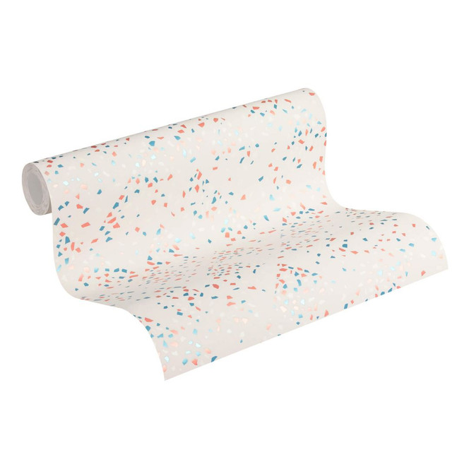 Livingwalls Vliestapete New Walls 50's Glam blau, rosa, weiss