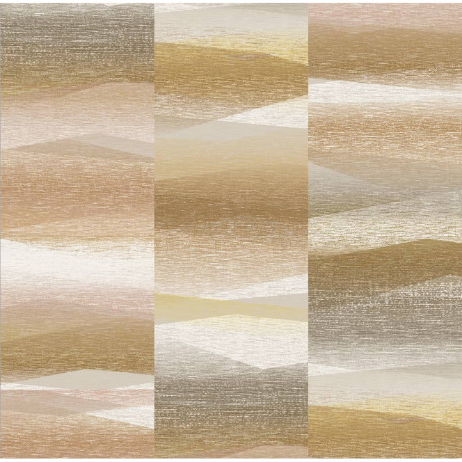 Vliestapete mit grafischem Motiv in beige Grafisch