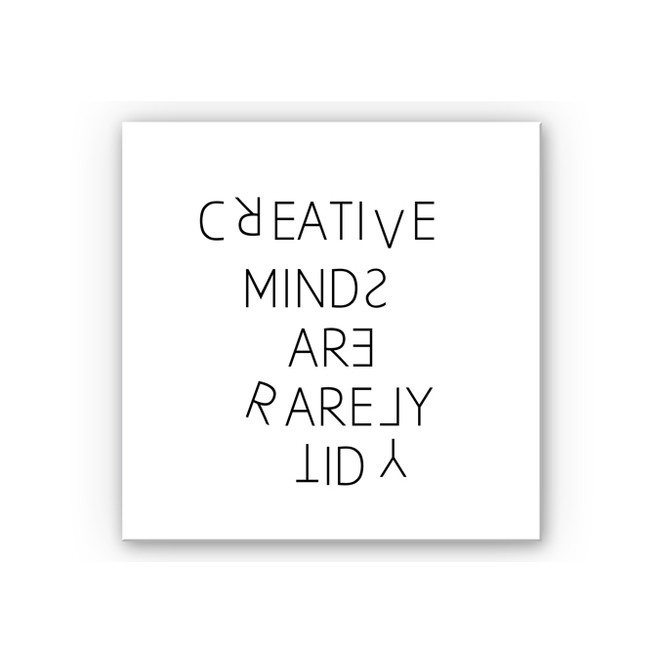 Wandbild Creative Minds - quadratisch