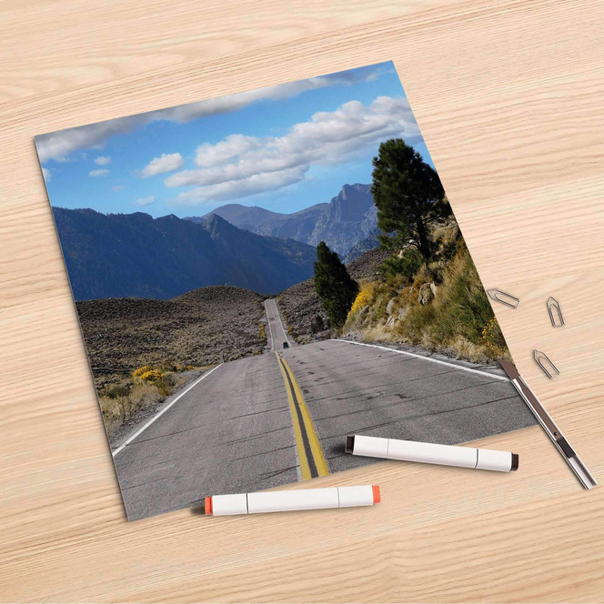Folienbogen (30x30cm) - Endless Street- Bild 1