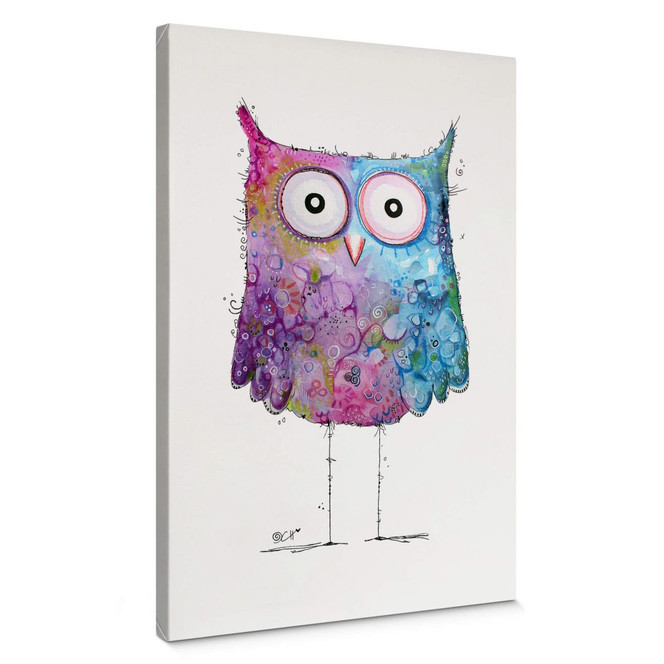 Leinwandbild Hagenmeyer - Eule Elvira