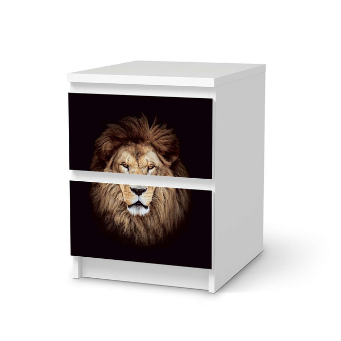 Möbelfolie IKEA Malm Kommode 2 Schubladen - Wild Eyes- Bild 1