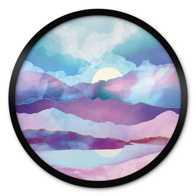 Poster Schillernde Berglandschaft - SpaceFrog Designs
